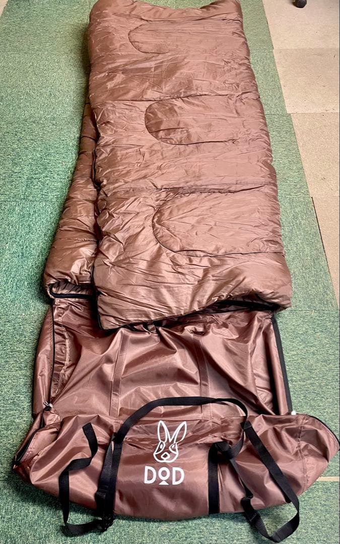 【美品】DOD わがやのシュラフ 寝袋 WAGAYA キャンプ