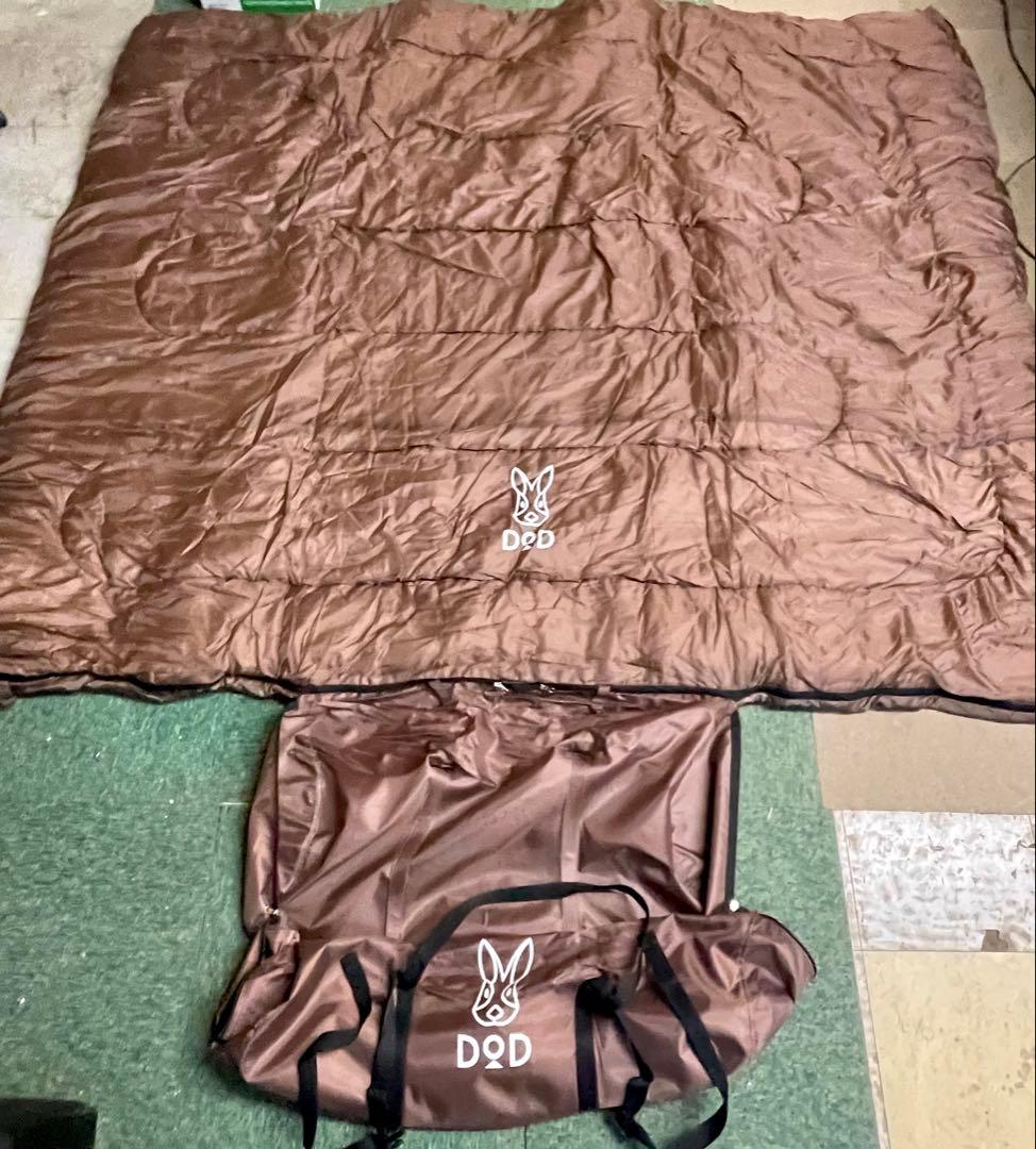 【美品】DOD わがやのシュラフ 寝袋 WAGAYA キャンプ