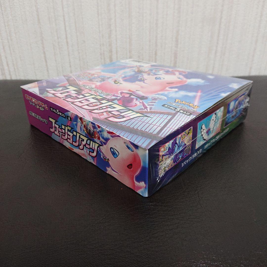 新品未開封 シュリンク付き 未開封 ポケモンカード フュージョンアーツ 1box