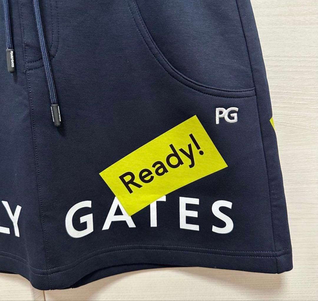 【美品】PEARLY GATES スカート ゴルフ レディース ダークネイビー