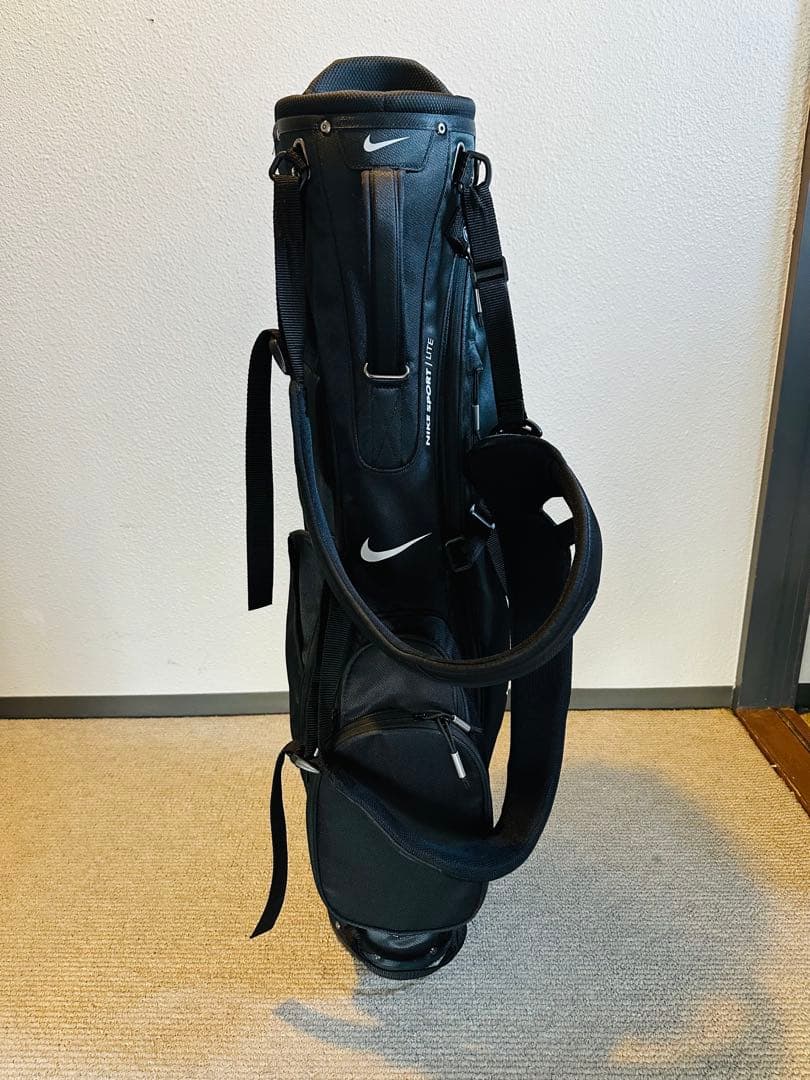 美品　ナイキ NIKE スポーツライト スタンドゴルフバッグ フードカバーセット