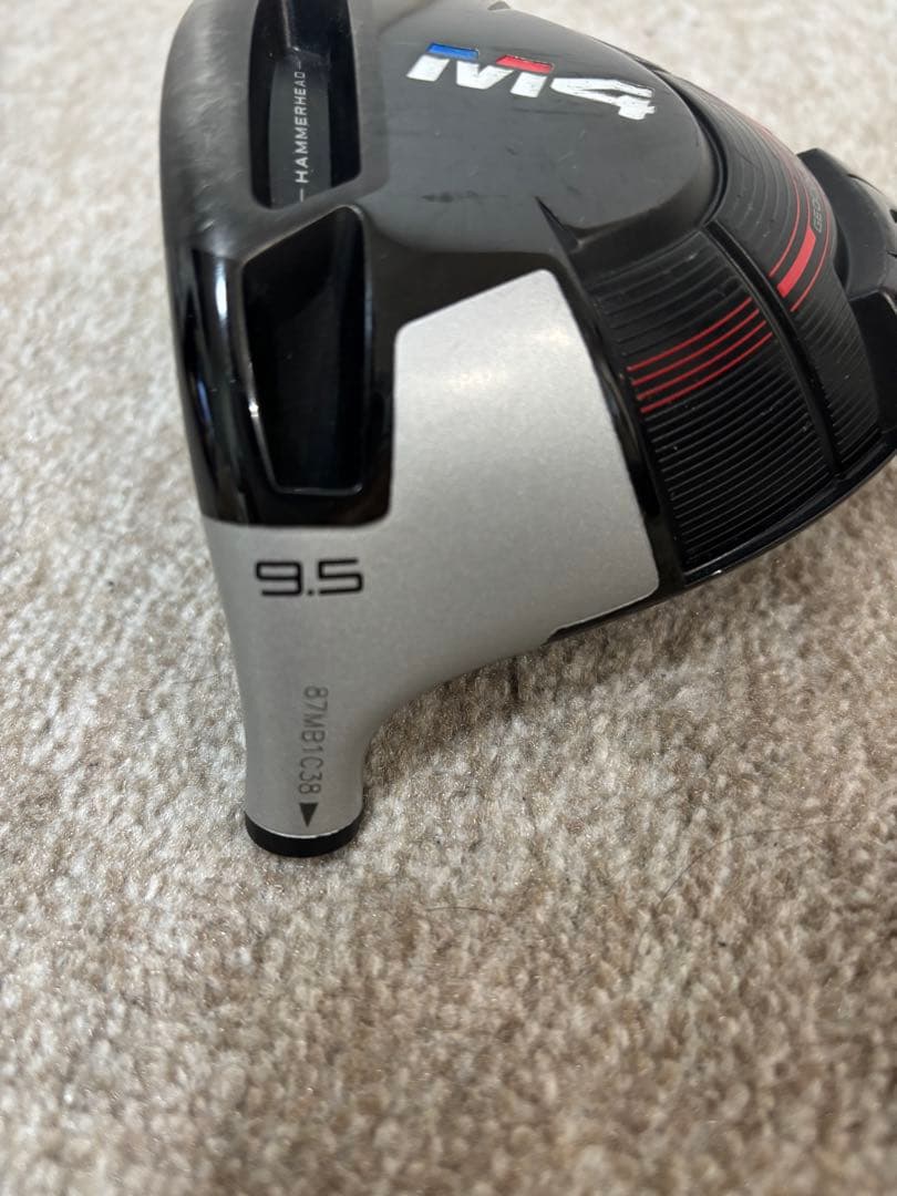 TaylorMade M4 ドライバー ベッドのみ 9.5度 レフティ