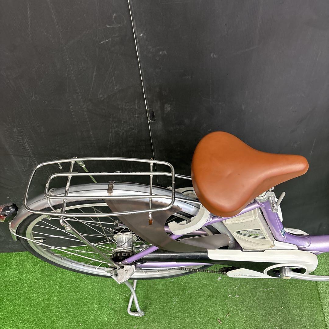 電動自転車 Panasonic Lithium vivi パープル 45★