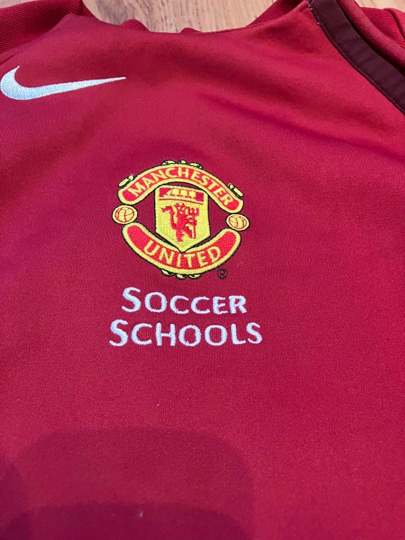 マンチェスターユナイテッド ナイキ Soccer Schools スウェット古着