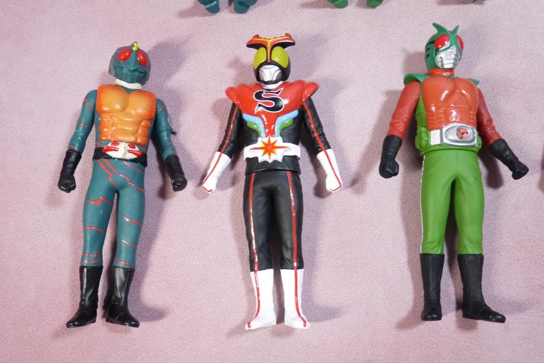 レジェンドライダーシリーズ　昭和もの　ソフビ　13体