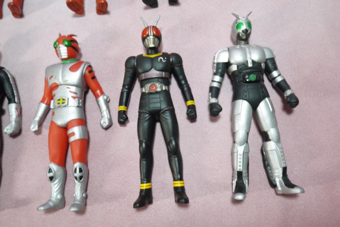 レジェンドライダーシリーズ　昭和もの　ソフビ　13体