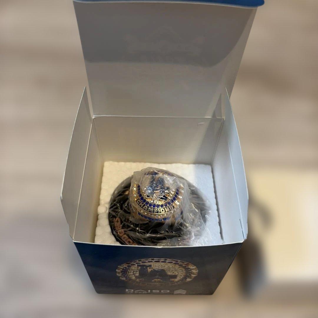 限定配布品　大谷翔平　ドジャーススタジアム　ワールドチャンピオンリング　レプリカ