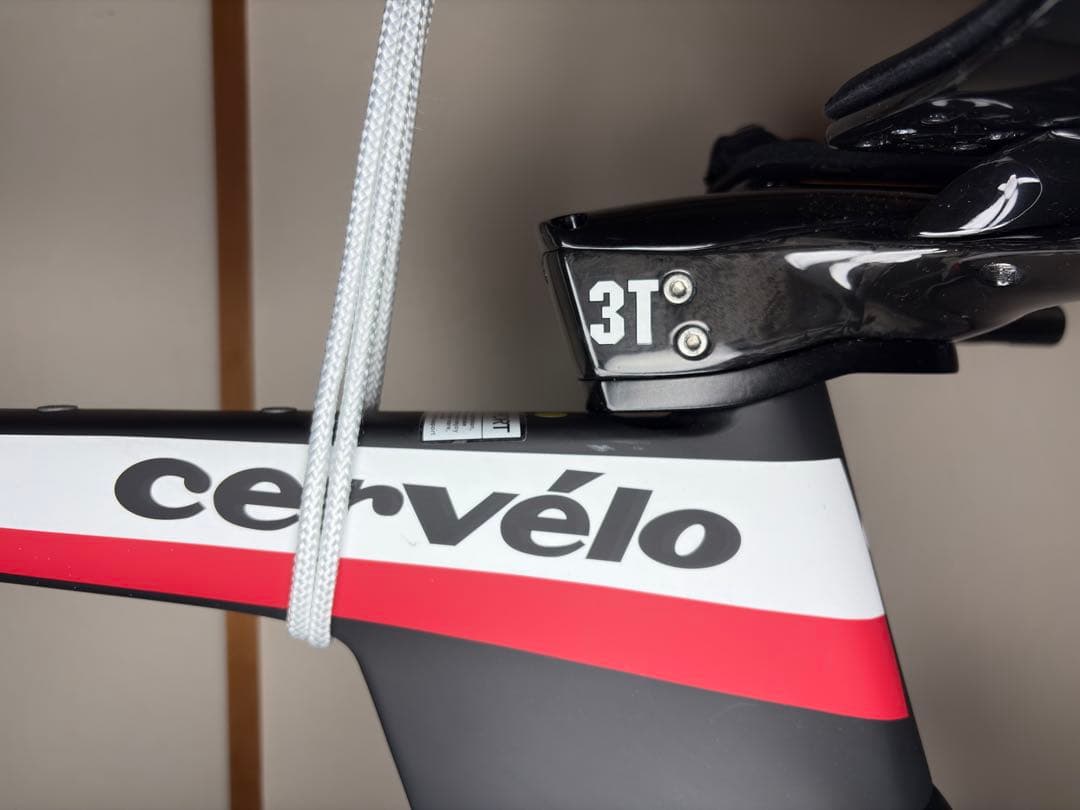 【送料無料 匿名】Cervélo P5-Six TTバイク フレーム+ハンドル等
