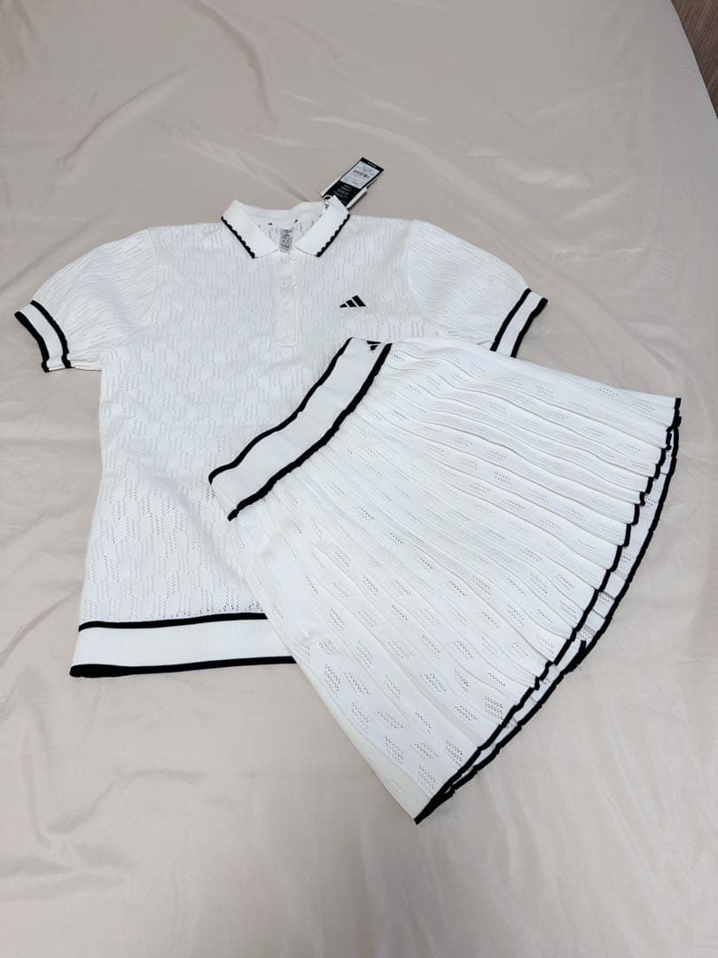 新品GOLF adidas ポロシャツとスカートセット