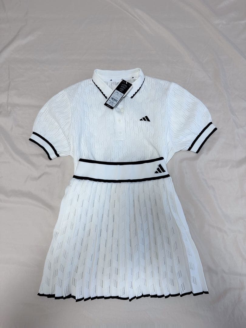 新品GOLF adidas ポロシャツとスカートセット