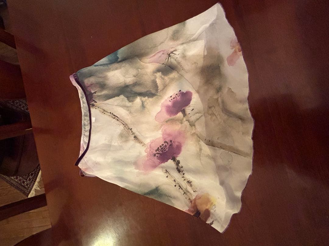 BSBLバレエスカート水彩画風花柄✨美品✨