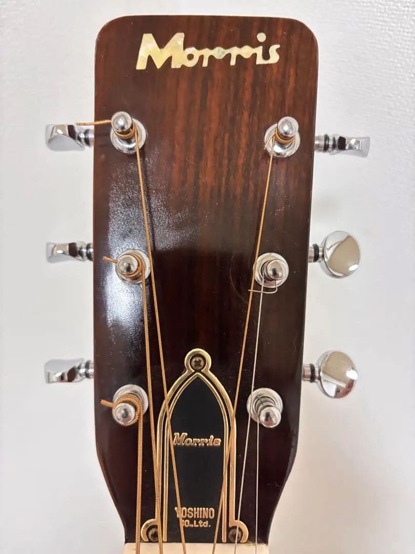 工房調整済み、ジャパビン、Morris 、W-18、1970年、芳野楽器、旧ロゴ