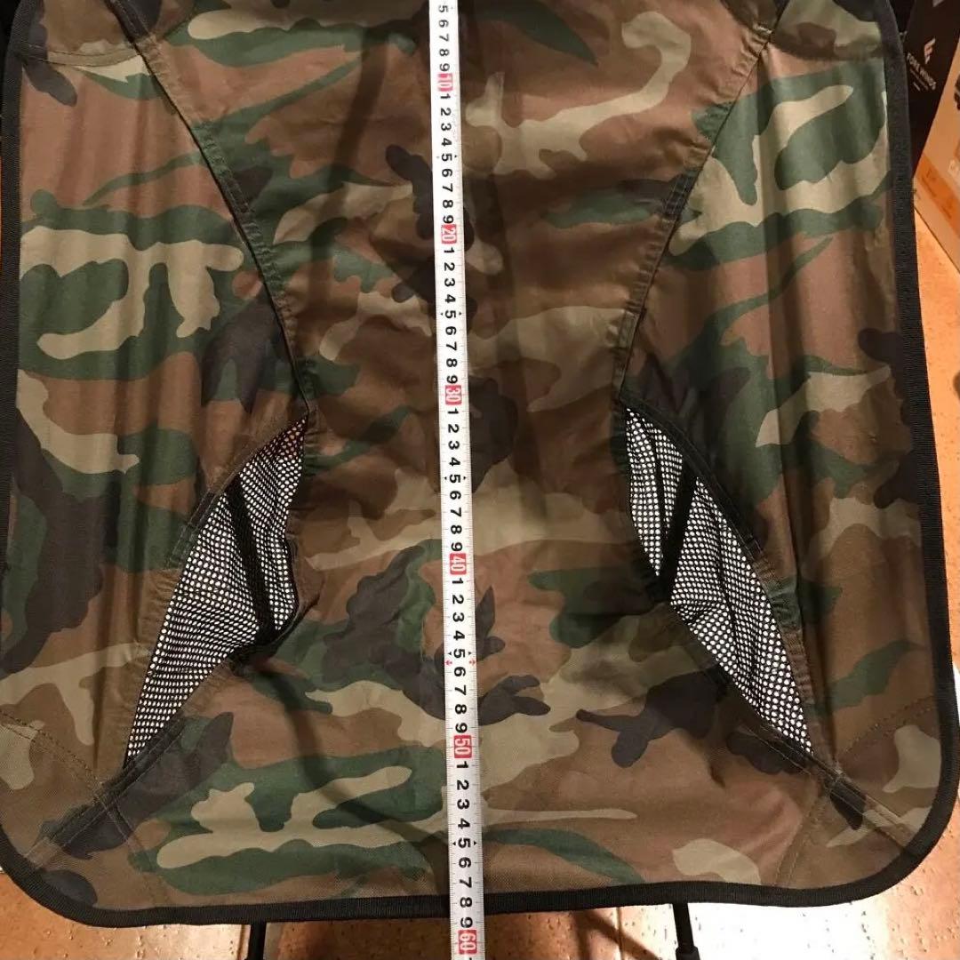 アウトドアチェア⭐️カモフラ⭐️迷彩⭐️ヘリノックスタイプ⭐️美品⭐️