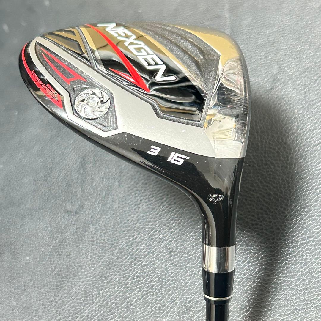 ネクスジェン7 フェアウェイウッド 3W 15度 E.I.Fシャフト 綺麗め
