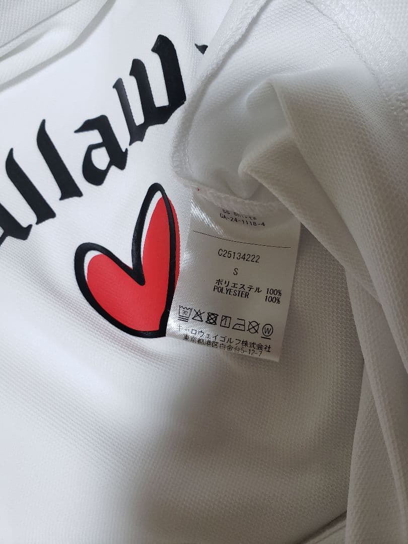 Callaway ゴルフ レディースシャツ ホワイト