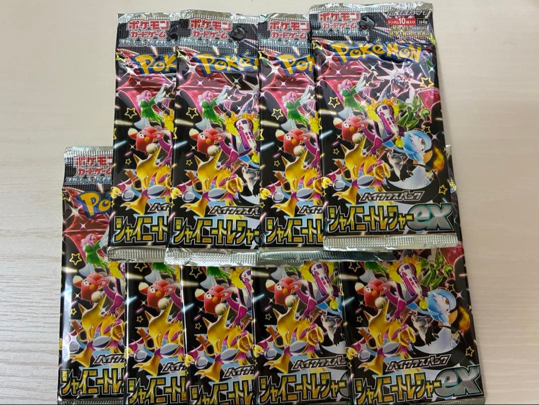 ポケモンカードゲーム　シャイニートレジャーex 9パック