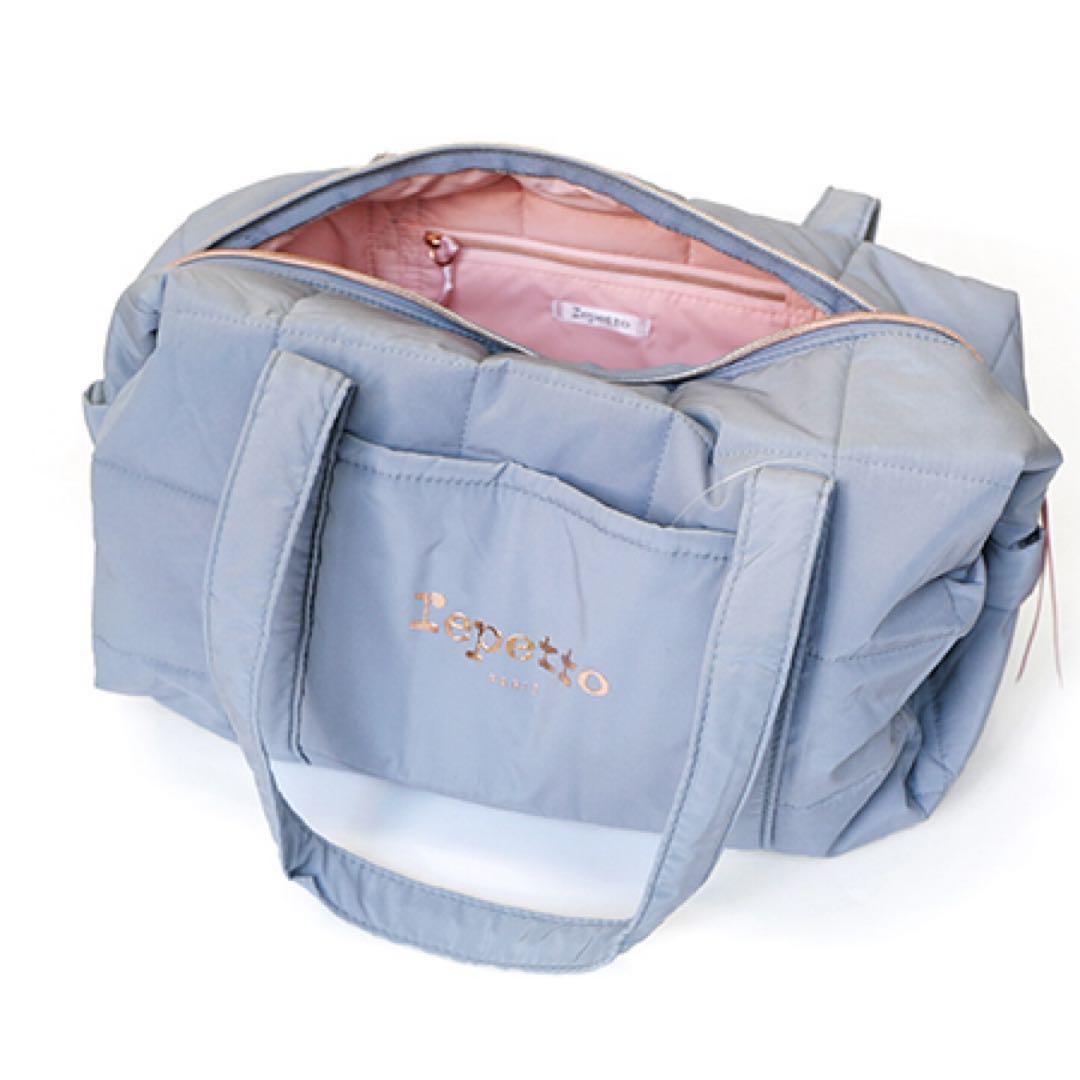 Repetto ライトブルー ダッフルバッグ M