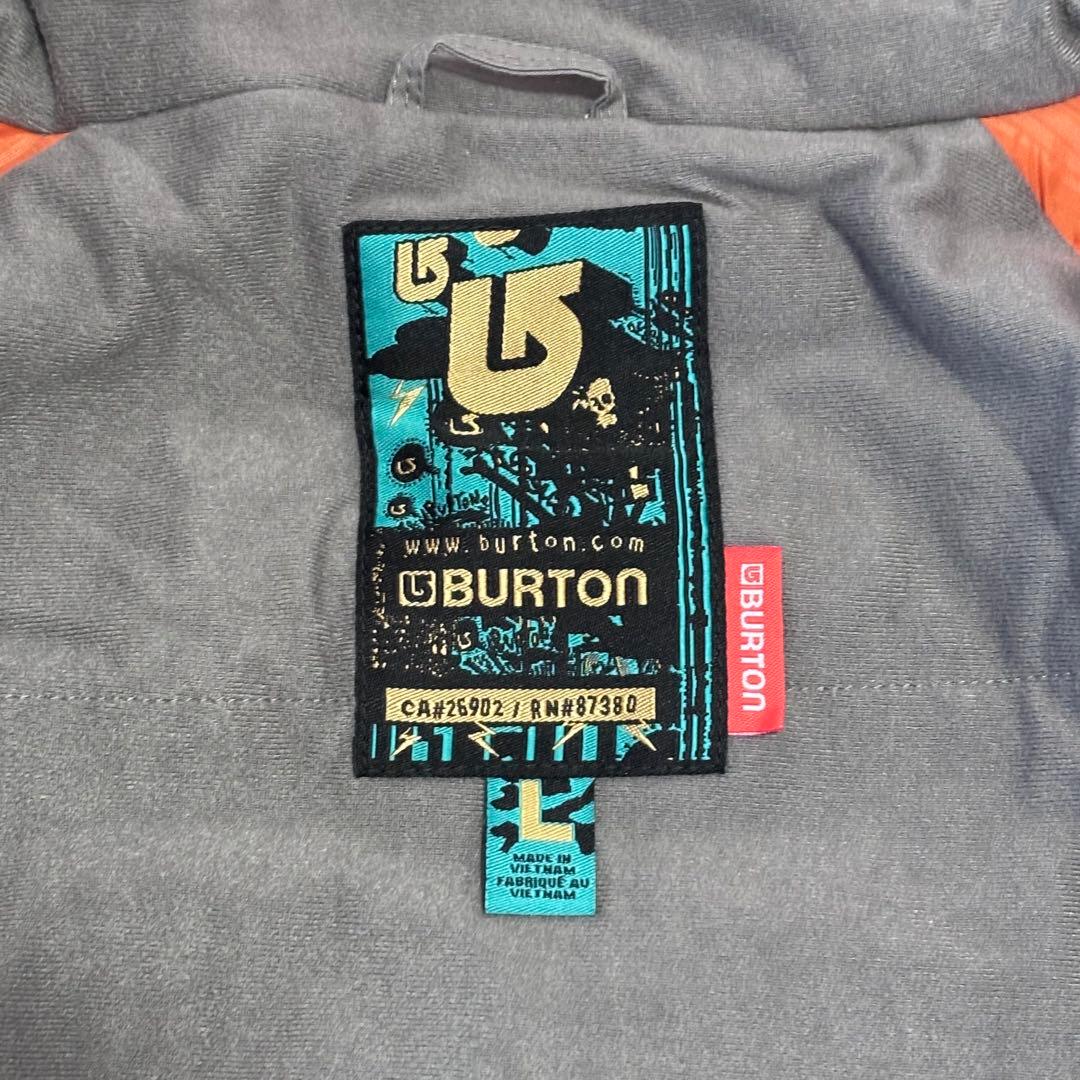 BURTONトップス&マンダリンダック 上下セットアップ スノーボードウェア Ｌ