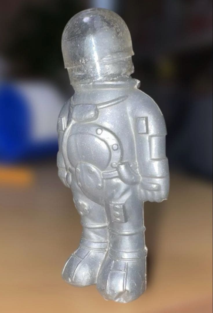 昭和 ソフビ　宇宙飛行士　アポロ11号ポリソフビ 約12cmキャプテンウルトラ？