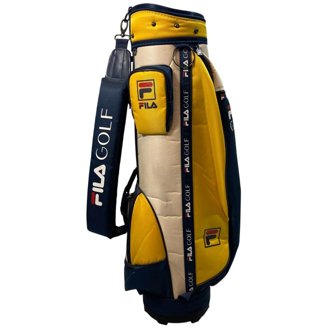 FILA GOLF フィラゴルフ ヘッドカバー付き キャディバッグ 3分割