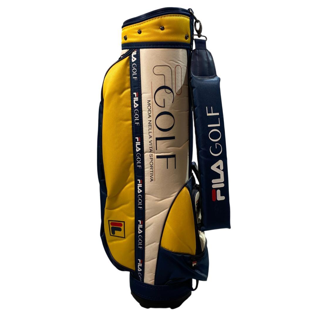 FILA GOLF フィラゴルフ ヘッドカバー付き キャディバッグ 3分割