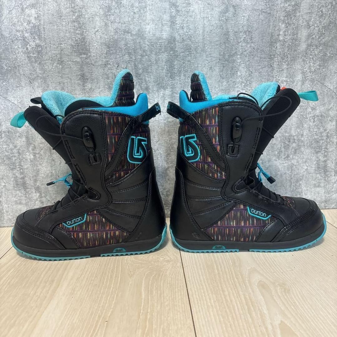 【良品】BURTON レディース スノーボード 3点セット 140㎝ 23.0㎝