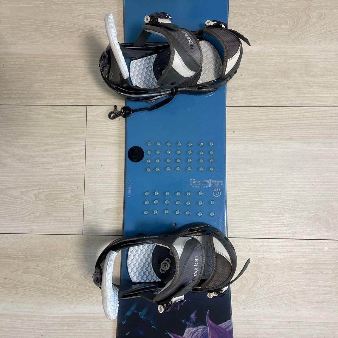 【良品】BURTON レディース スノーボード 3点セット 140㎝ 23.0㎝