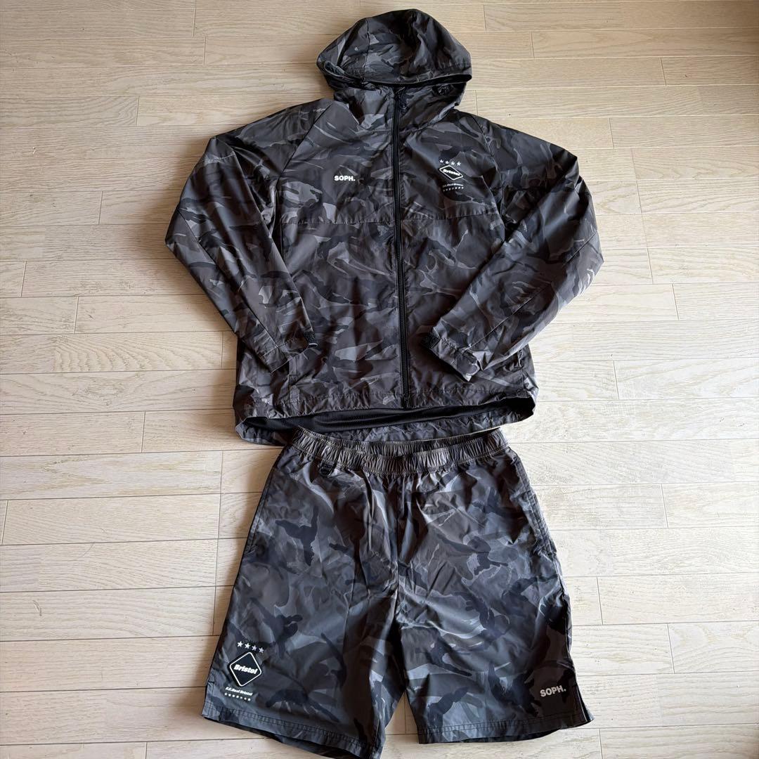 FCRB PRACTICE JACKET & SHORTS セットアップサイズM