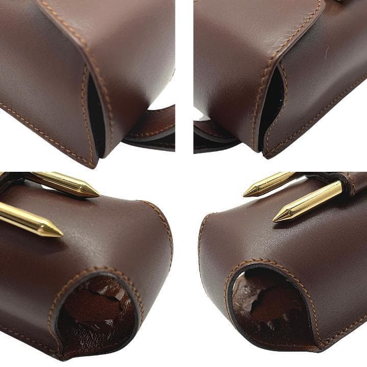 Ferragamo　フェラガモ ゴルフボールケース　ブラウン