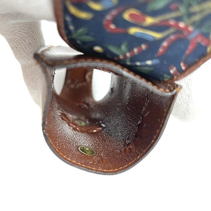 Ferragamo　フェラガモ ゴルフボールケース　ブラウン