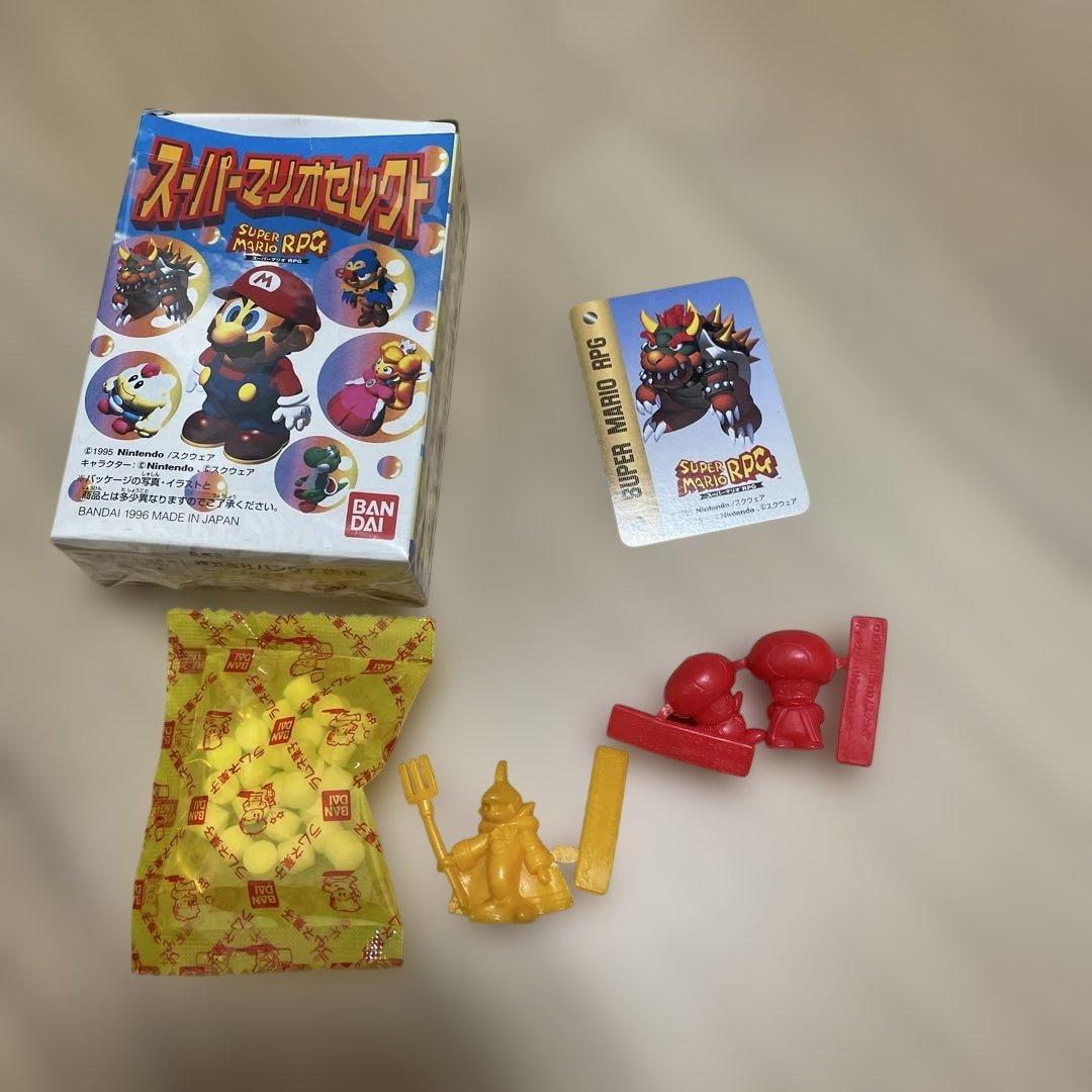 スーパーマリオ　スーパーマリオセレクト　食玩　フィギュア