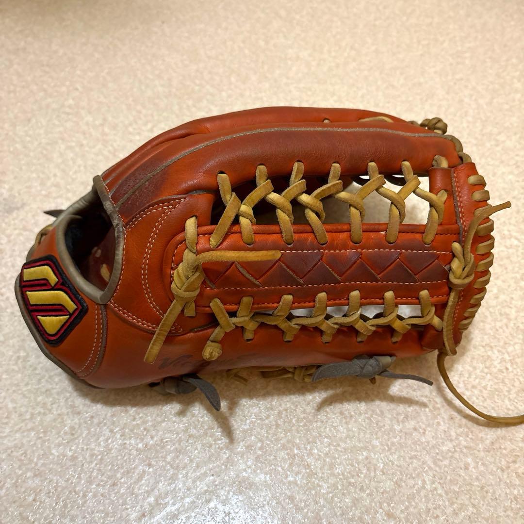 野球グローブ　ミズノ ビッグM 外野用 軟式可 ビクトリーステージ 湯揉み