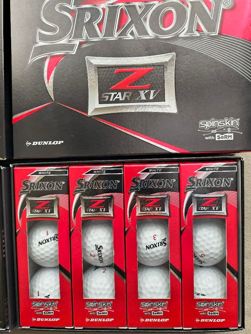 【新品】 SRIXON Z - STAR XV 2ダース 計24球