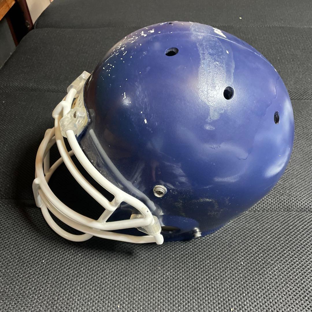 Schutt Mサイズアメリカンフットボール ヘルメット ブルー　2.3回使用