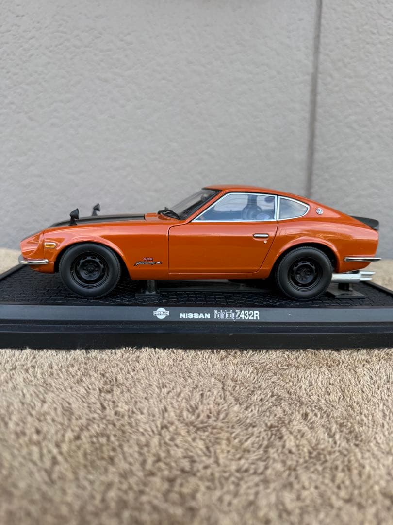 京商 NISSAN FAIRLADY Z-432R オレンジ1/18