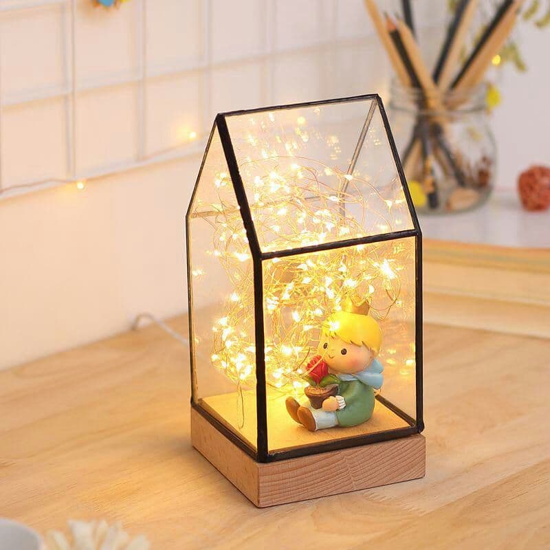 乙女心電燈ベッドルーム小夜灯