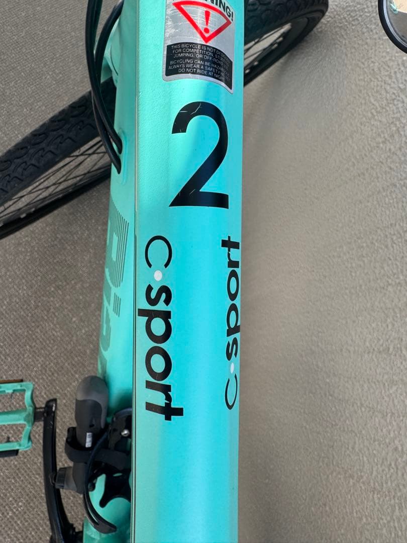 中古　Bianchi クロスバイク　C-SPORT 2 24段変速　送料込み