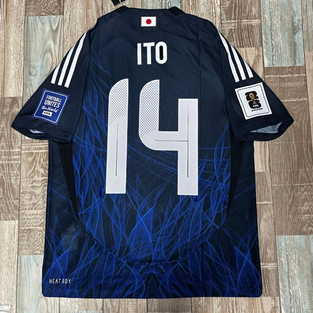日本代表 伊東純也 2026ワールドカップ予選 選手用ユニフォーム IU0957