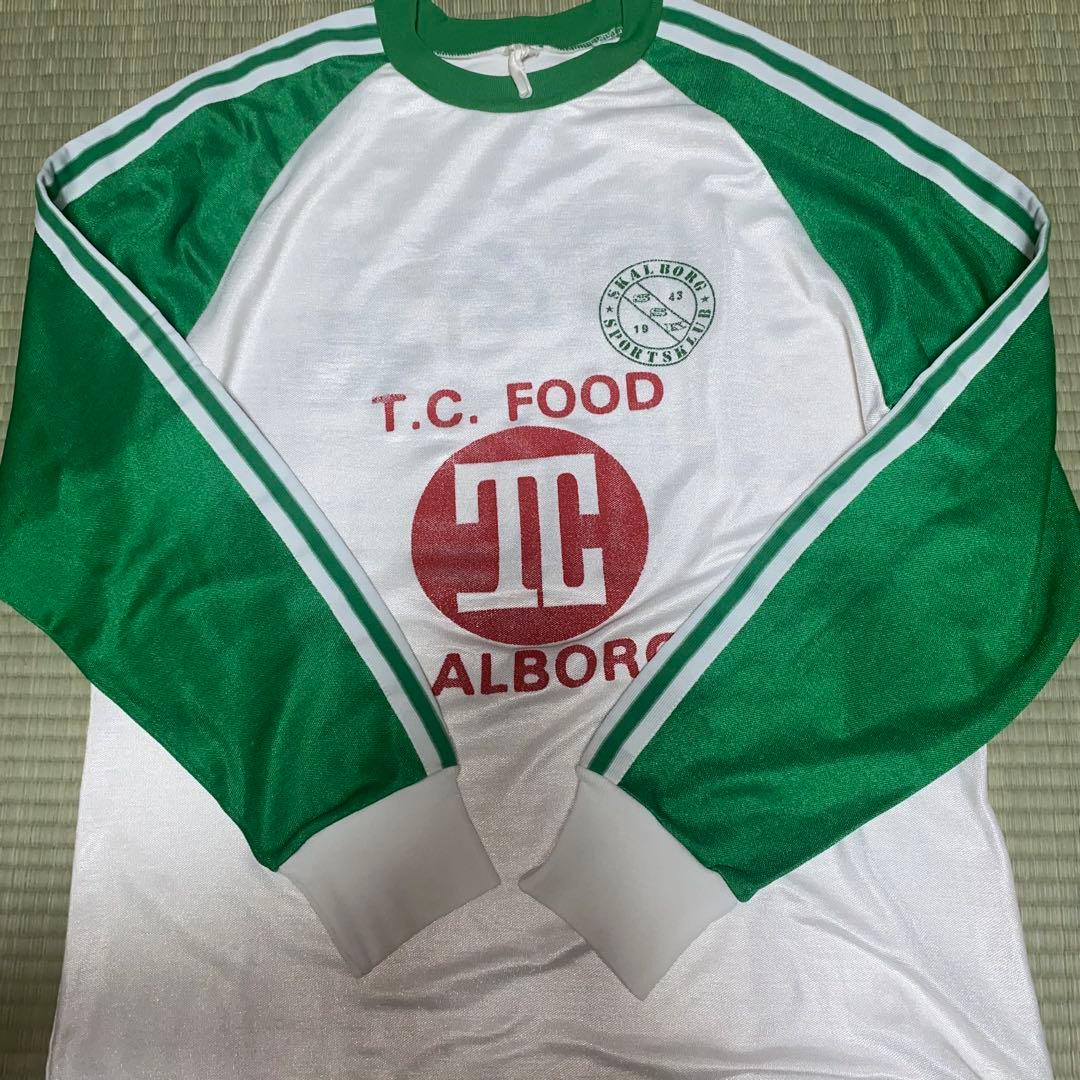 【vintage】T.C. FOOD AALBORG 長袖 サッカーシャツ