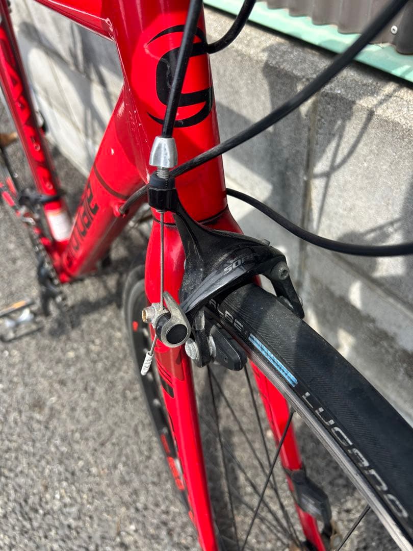 Cannondale caad8 レッド ロードバイク