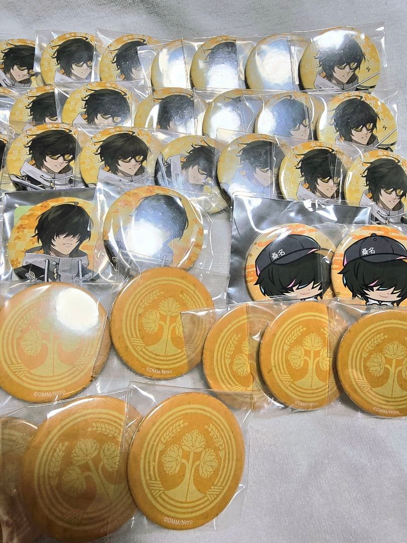 刀剣乱舞 桑名江 トイプラ缶バッジ