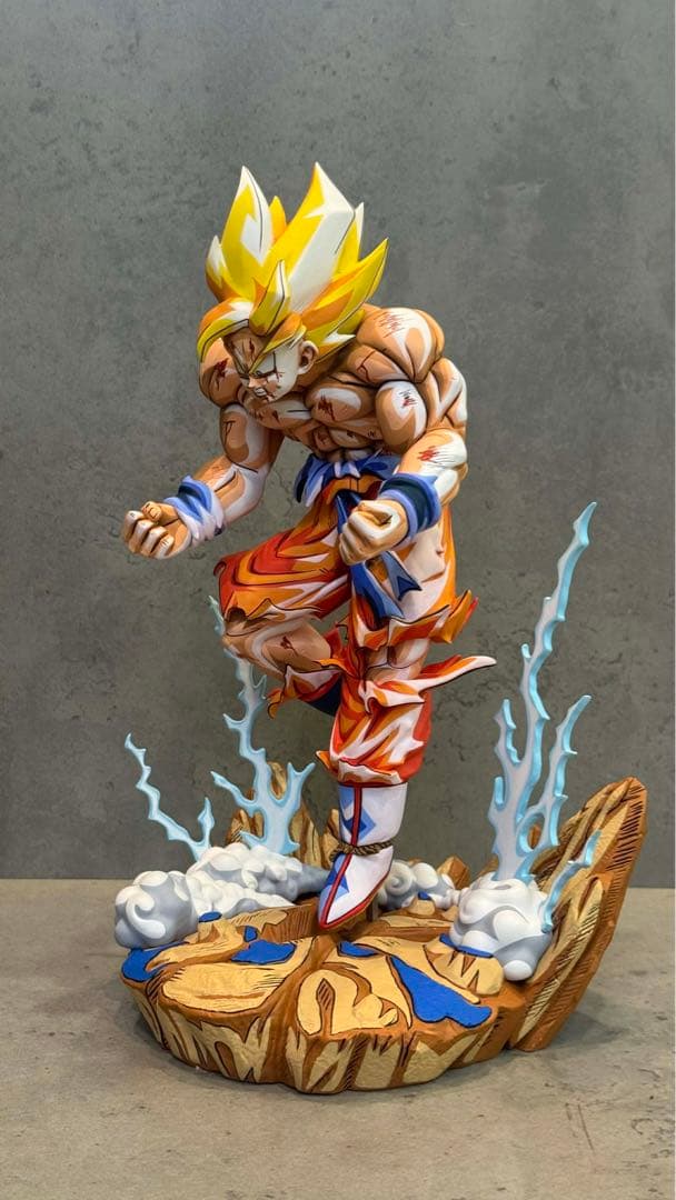 ドラゴンボール孫悟空 2Dフィギュア 台座付き