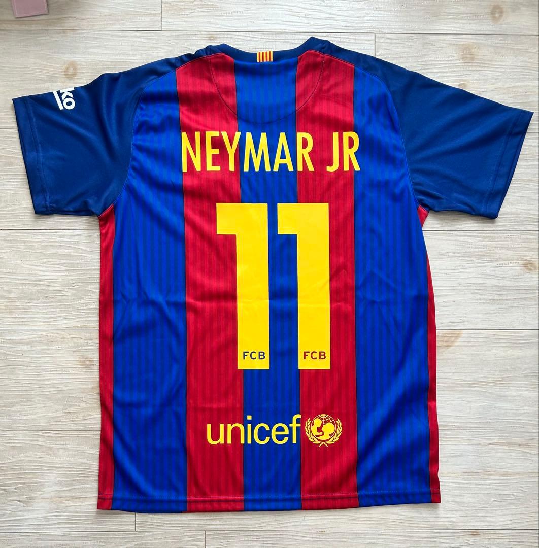 希少FCバルセロナ ネイマールゲームシャツジャージ 11番2017年バルサ