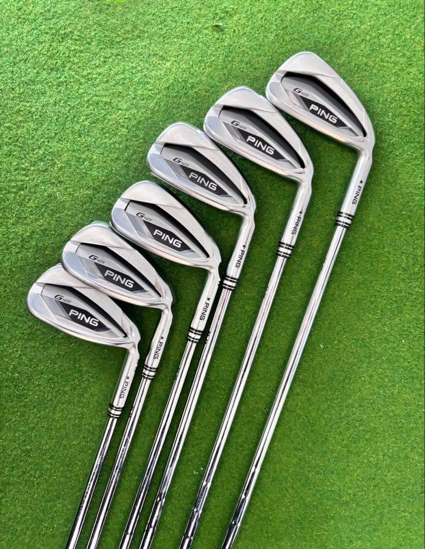 【5I〜PW】PING G425 アイアン 6本セット（カバー付）