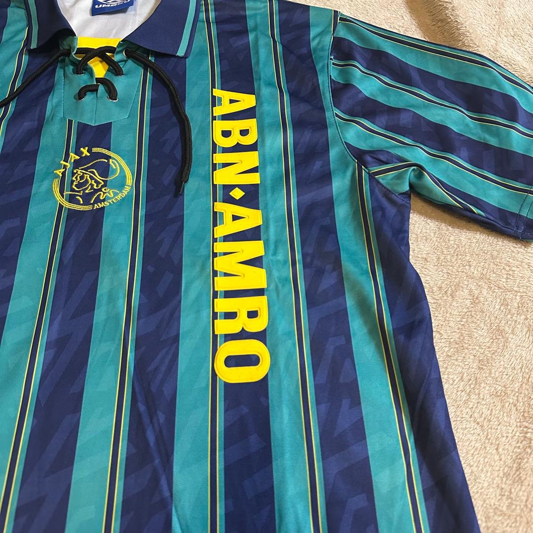 【激レア】アヤックス Umbro アウェイ 紐襟 ヴィンテージ　X L 美品