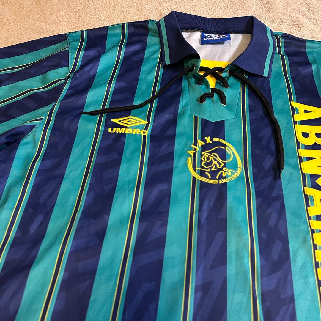 【激レア】アヤックス Umbro アウェイ 紐襟 ヴィンテージ　X L 美品