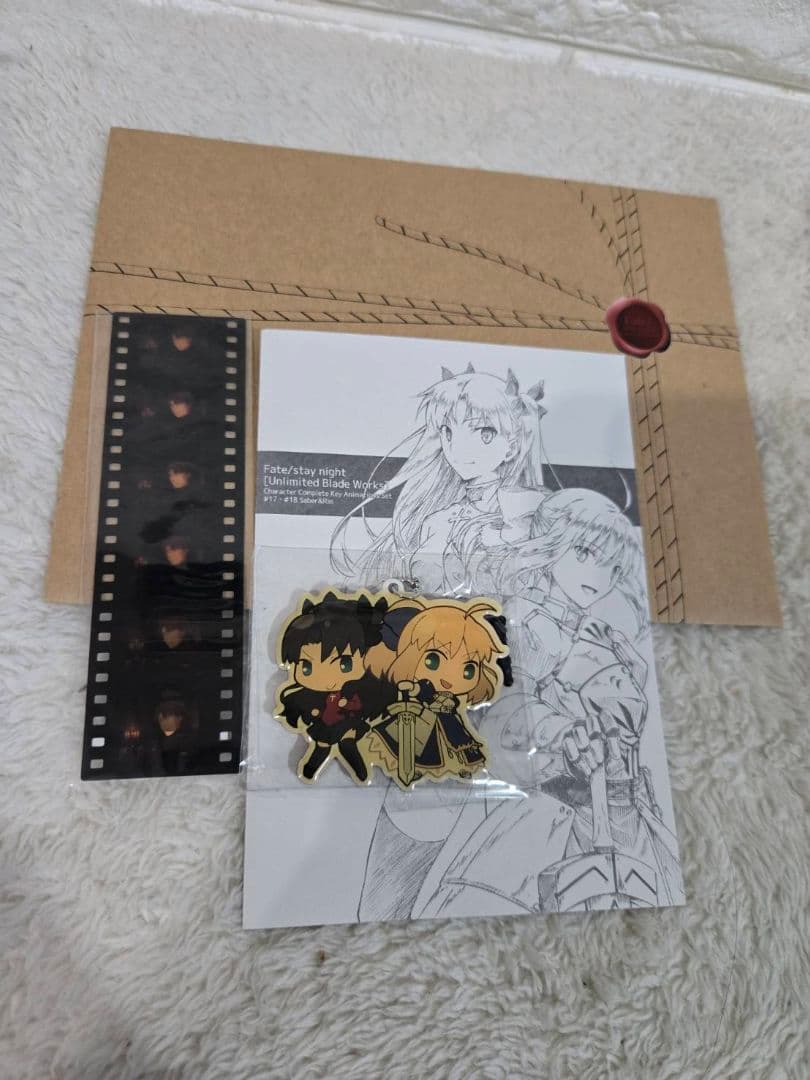 Fate/stay night [UBW]c88キャラクター原画集セイバー&凛
