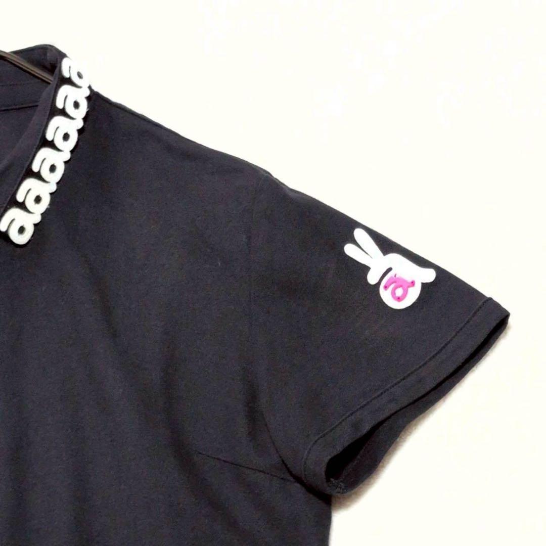 【美品】アルチビオ archivio ゴルフウェア ポロシャツ スポーツ 38