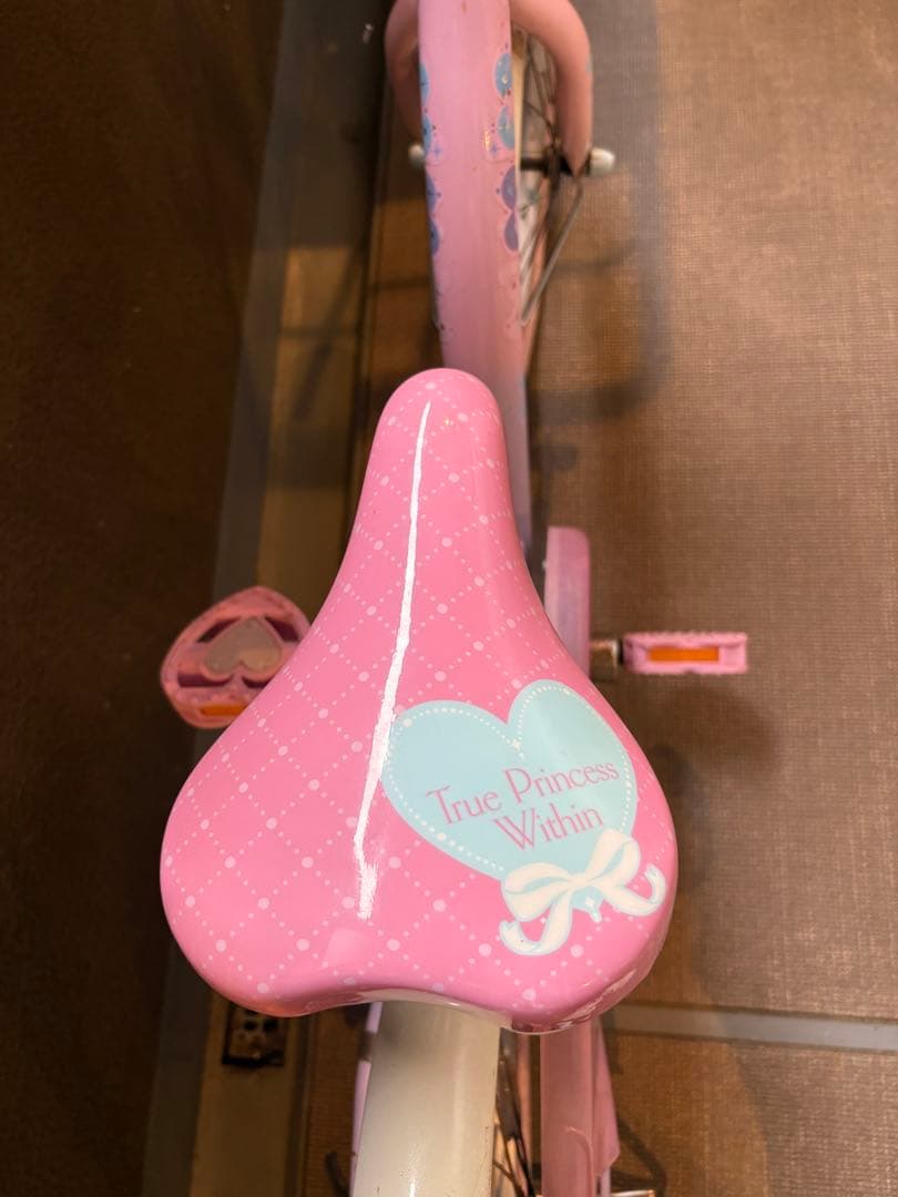 【直接引き取り限定】プリンセスデザイン幼児用自転車