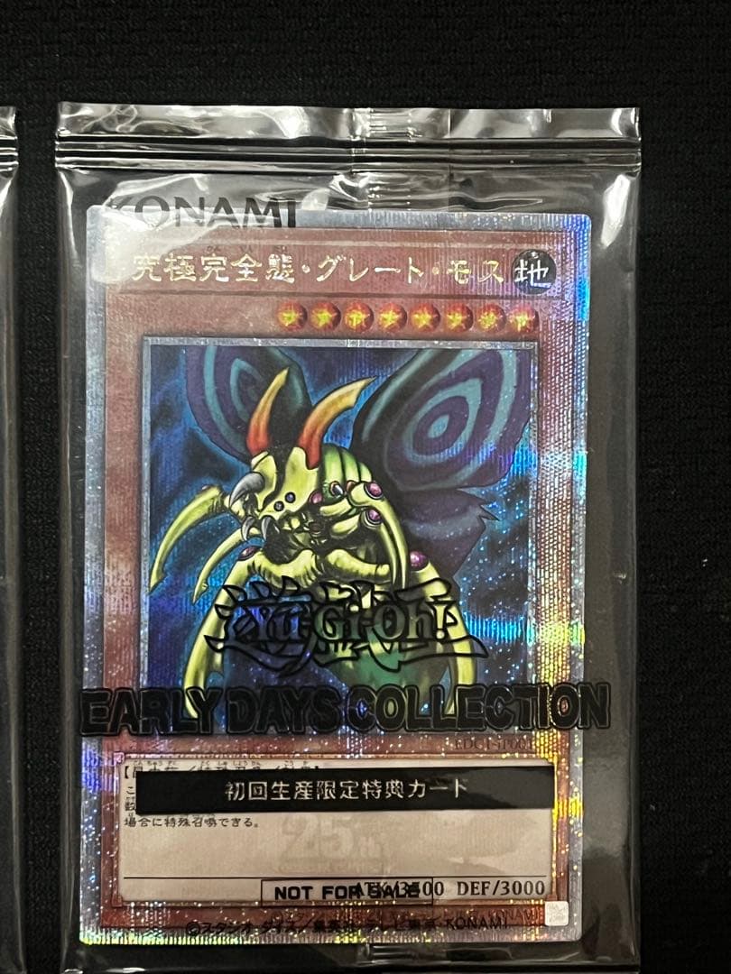 【極美品級】　ホーリー・ナイト・ドラゴン & 究極完全体・グレート・モスセット